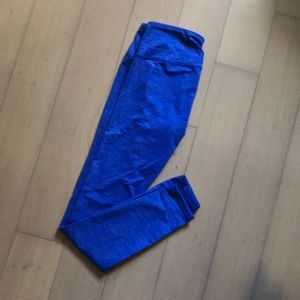 BRAND NEW sapphire blue, super soft leggings